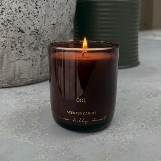NFD Eau De Parfum Candle 001 - Bergamot, Coffee & Oud | Never Fully Dressed Trusted