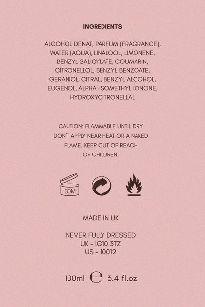 NFD Eau De Parfum 002 | Never Fully Dressed Classic